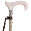 Royal RC Canes Designer Folding Bold Canes for Women, Creme