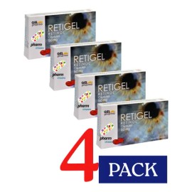 Retinol 50 Mg Retigel 40 Caps C/u (4 Pack) Vitamina A 50000