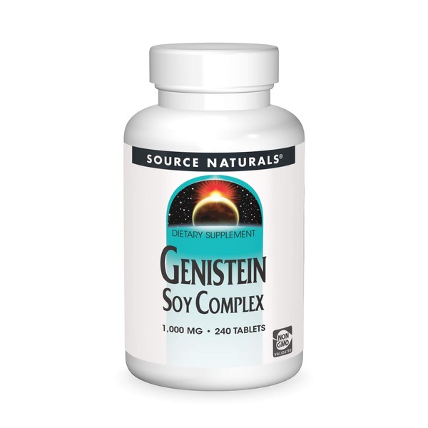Source Naturals Genistein Soy Complex 1000 mg - 240 Tablets