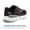 Brooks Women's Glycerin GTS 20 Supportive Running Shoe - Black/Red/Opal