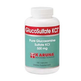 Karuna GlucoSulfate KCl 500mg | 180 Capsules | Glucosamine (Sulphate KCI) (Shrimp)