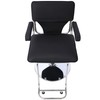 ESPIDOO Heavy Duty Barber Salon Chair: Stainless Steel Hydraulic Styling