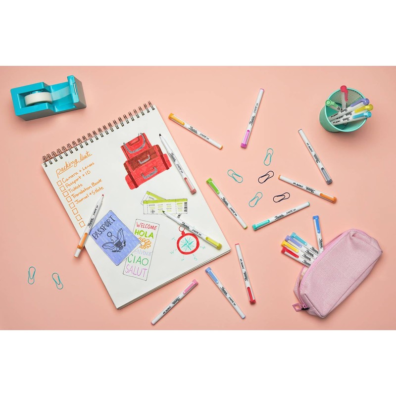 Sharpie S-Note Duo Highlighters | Dual Ended Pastel Creative Markers