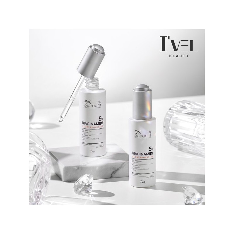 Ible 아이블 익스퍼센트 나이아신아마이드 5% 브라이트닝 앰플 Ible Excellent Niacinamide