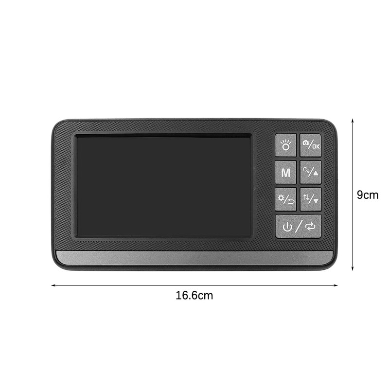 POFET Endoscope Camera, Drainage Camera with Screen, 1080P Waterproof Inspection