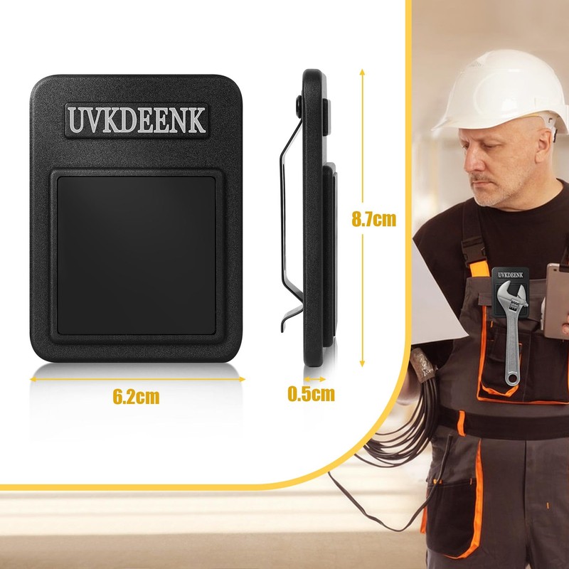 UVKDEENK Magnetic Tool Holder with Belt Clip, Heavy Duty Clip-On