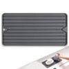 Dish Drying Mat, Silicone Drying Mat for Kitchen Counter, Food