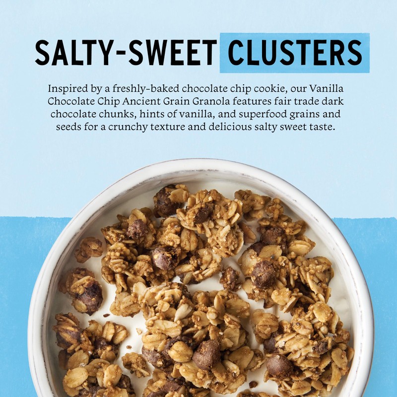 Purely Elizabeth Vanilla Chocolate Chip Granola, Made with Organic Oats
