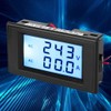 D85 Digital Meter, LED Digital Voltmeter Ammeter, D85-2042A LCD Display
