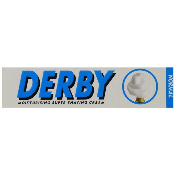 Derby Shaving Creme, Regular, Blue, 200 ml, 12-Count