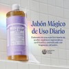 Bronner Jabón Castilla Orgánico Líquido Multiusos Fórmula Concentrada Relajación Aromática