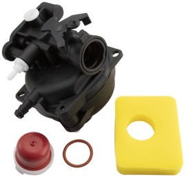 FanPaYY Carburettor Lawn Mower Motor Replacement Kit for Briggs & Stratton with O-Ring Washer 799583 591160 593261 591110 300E 450E 500E Series
