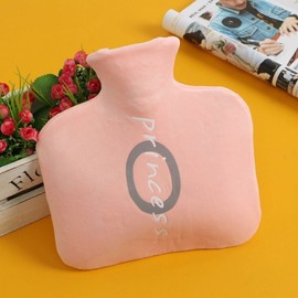 Lettering thermal water bag (800ml) (pink)/ winter thermal pack 9ea