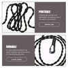 2 Pack Travel Clothes Washing Line Clothesline Line Camping Elastic