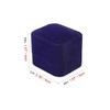 MYEBIUAI Velvet Ring Box Wedding Valentine's Day, Premium Engagement Ring