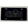 BLVD Cleveland Cavaliers 2 logo Car Tag Diamond Etched on