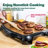 BELLA Griddle Ceramic Copper TI, Healthy-Eco Non-stick Coating, Hassle-Free Clean