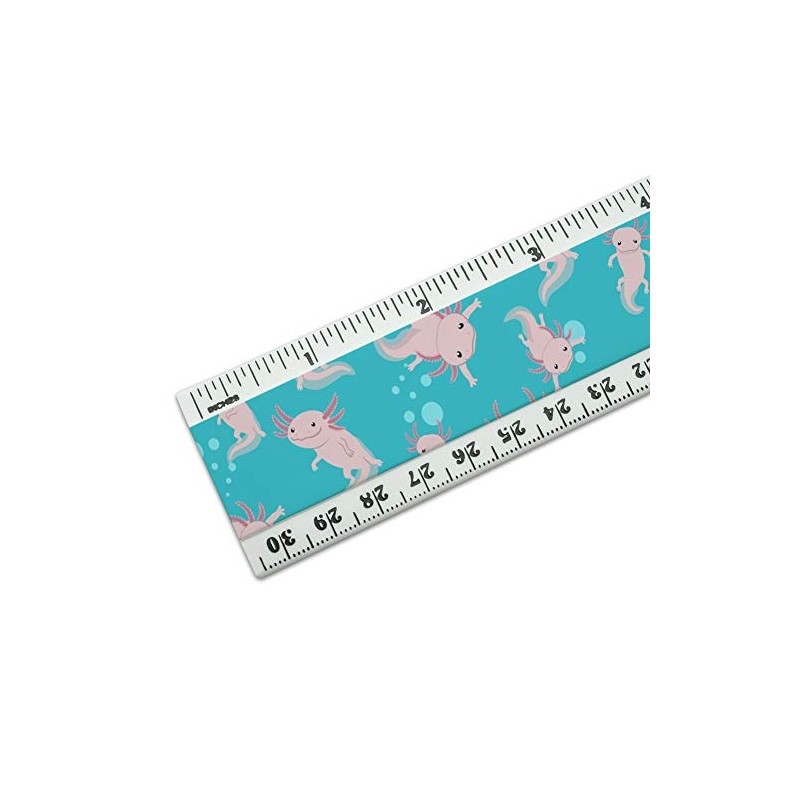 Cute Axolotl Mexican Walking Fish 12 Inch Standard and Metric