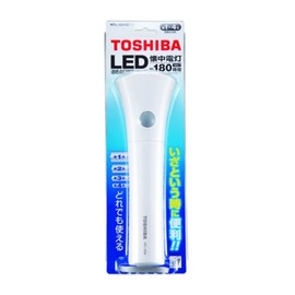 東芝 LED懐中電灯 KFL-1234(W) 単1形から単4形までどれでも使える 防滴構造 ホワイト