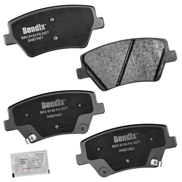 Bendix Bendix Priority1 CFC2377 Ceramic Rear Brake Pads for Genesis