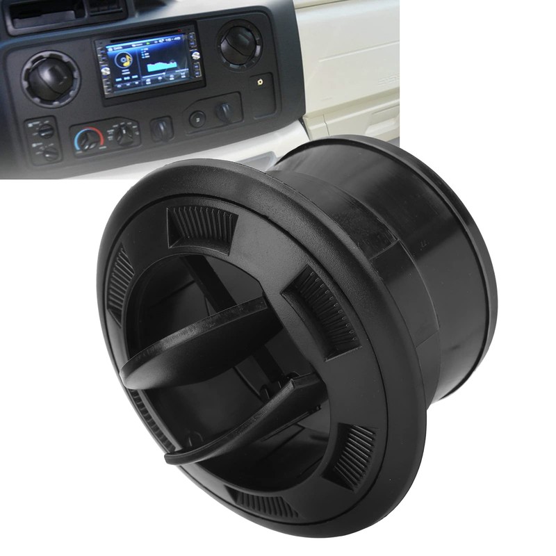 Dashboard Air Conditioning Deflector, KIMISS Universal 75mm Exhaust Grille Outlet