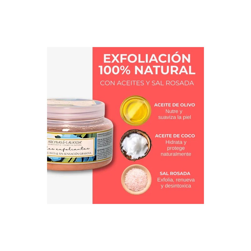 Exfoliante Corporal Sales Naturales Blue Berry Extra Suaves