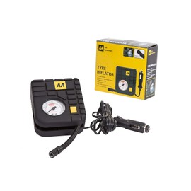 Tyre Inflator(AA) Compact and Lightweight for Travel Portable Air Hose LED Light