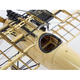 Viloga 3D Wooden Airplane Puzzles DIY Albatross D.III Biplane Model Kit, Laser-Cut Balsa Wood Airplane Kits to Build, Perfect 3D Wooden Jigsaw Puzzle for Adults Men Birthday Gift Home Decoration