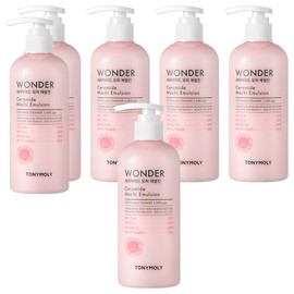 Tony Moly Wonder Ceramide Mochi Emulsion, 300ml, 6 pcs / 토니모리 원더 세라마이드 모찌 에멀전, 300ml, 6개