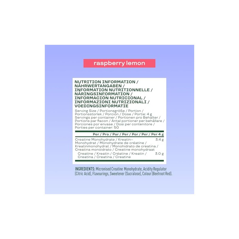 Bloom Nutrition Creatine Monohydrate Powder – Fitness & Workout Support