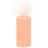 MECCANIXITY 6 inch 50 Yards Tulle Ribbon Rolls Pastel Netting
