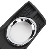 2pcs Front Fog Light Lamp Cover 25778388 Bezel Chrome Trim