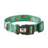Eco Chic Recycled Reflective Dog Collar Soft Adjustable Pet Collar