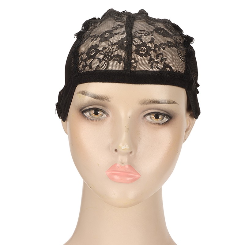 3Pcs Wig Caps for Making Wigs with Elastic Band Nylon