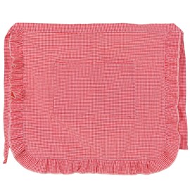 FAIRYGATE Waist Apron with Pockets Retro Kitchen Cleaning Ruffles Half Apron A5553