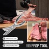 Rib Membrane Removal Tool，Heavy Duty Membrane Skin Removal for BBQ，Premium