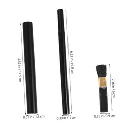 Ipetboom 1 Set Beard Filler Pen for Grooming Deep Precision Barber Pencil with Brush for Easy Maintenance and Stylish Beard Filling