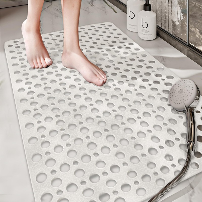 Extra Large Shower Mat Non Slip,47 * 31 Inch Bath
