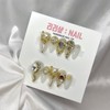Premium quality luxury gold handmade tip - short oval /