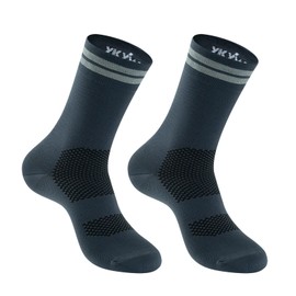 YKYWBIKE Cycling Socks for Men-Athletic Crew Bike Socks Men Cyling,Compression Biking Socks,Breathable Cushioned Riding Socks,Moisture Wicking MTB Socks,Aero Cycling Socks
