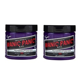 [Set of 2] Manic Panic manikkupanikku Lie Locks Lilac 118ml