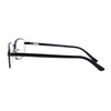 Multi-Focus Progressive Reading Glasses 3 in 1 Rectangular Gunmetal +2