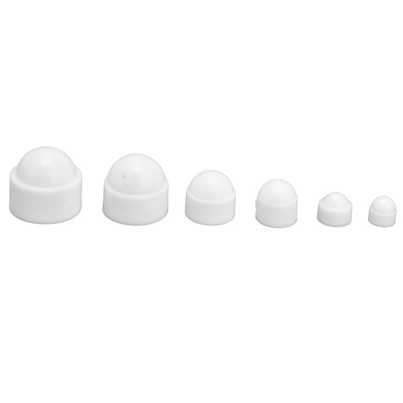 160Pcs Hex Nut Cover Bolt Screw Caps Assortment Kit M4