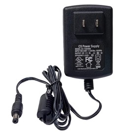 Sebikam 12V 2A Power Supply Adapter, 12V 2000mA AC 100-240V to DC Power Supply 5.5mm x 2.1mm 3.94Ft for CCTV Security Camera DVR NVR Led Light Strip UL