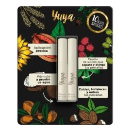 Pack 2 Máscaras De Pestañas Yuya Rimel 10 Aceites Color Negro