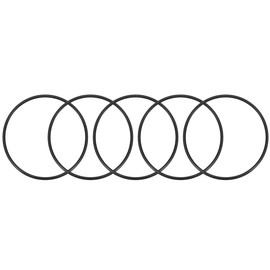 uxcell Nitrile Rubber O-Rings 65mm OD 60.2mm ID 2.4mm Width, Metric Sealing Gasket for Automotive Machine Plumbing, Pack of 5