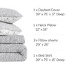 Southshore Fine Living, Inc. Twin Daybed Comforter Set, 6-Piece Twin