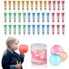 LM.XDBQ 40Pcs Blow Plastic Bubbles Plastic Bubbles Toys Large Bubble