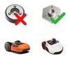 Blade Disc for 6x Blades compatible with Worx Landroid S&M