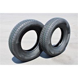 Antego ST225/75R15 Radial Trailer Tire - 8 Ply Load Range E (Available in Sets of 1, 2, and 4) (2)